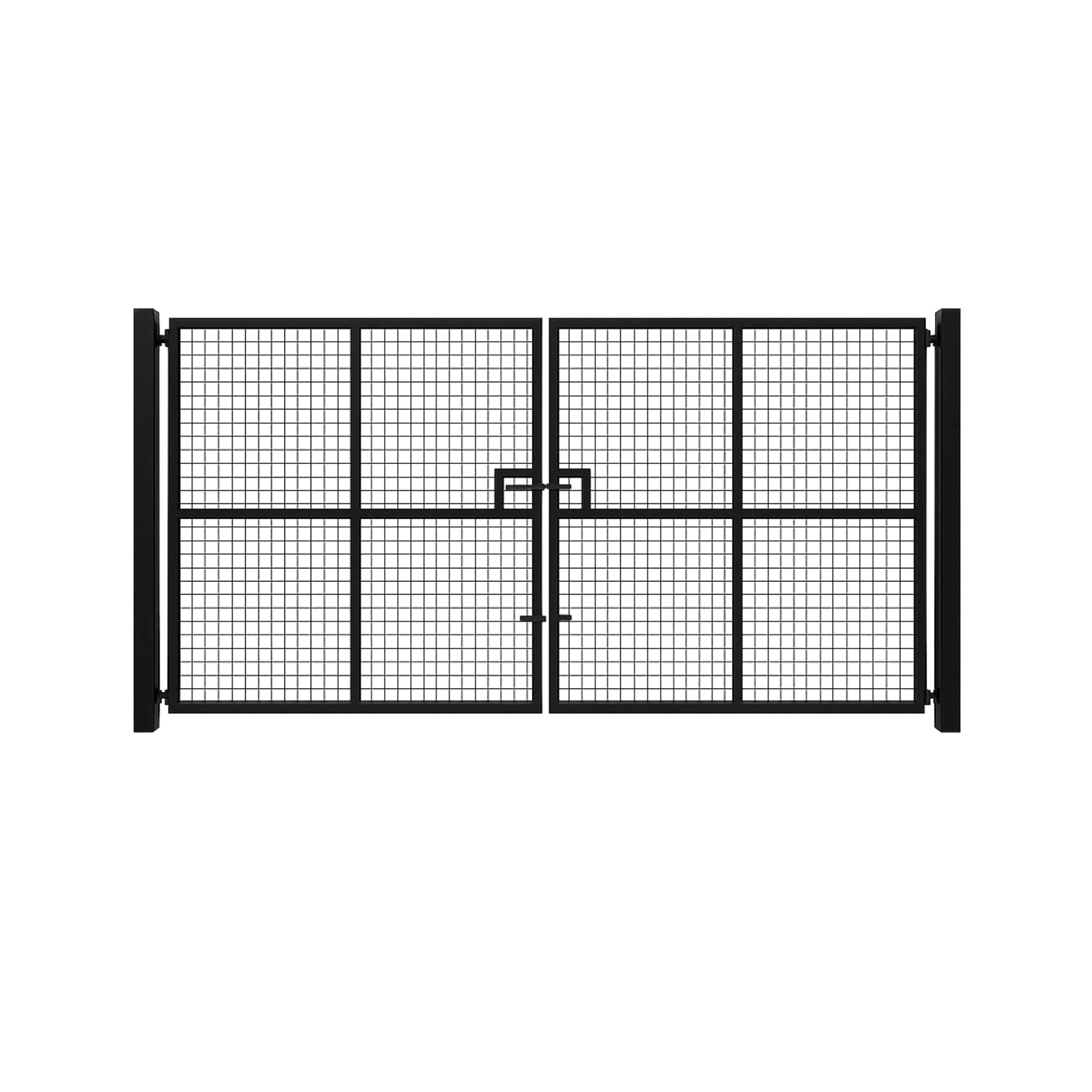 2.0m Heavy-Duty Mesh Leaf Gate Vehicle Gate